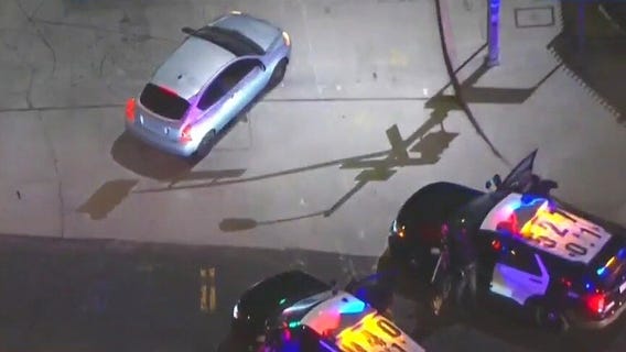 Dramatic police chase near Elysian Valley