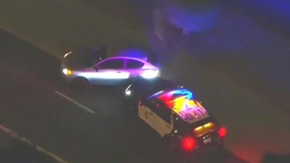 Dramatic police chase across Los Angeles