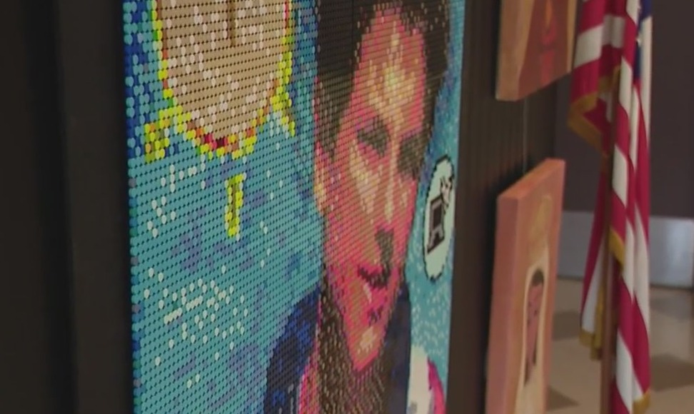 Lego mural at Eastpointe church honors Carlos Acutis