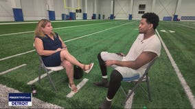 Marcus Davenport talks about the 2025 season, and staying healthy for the Detroit Lions