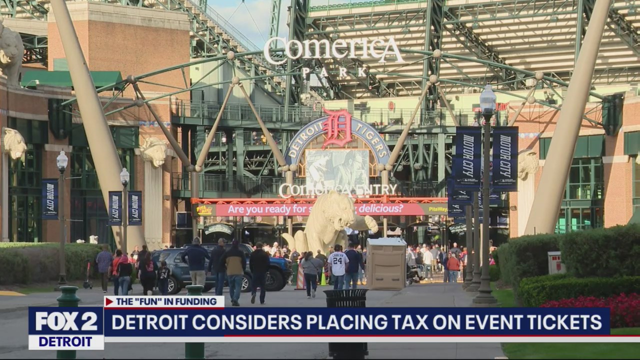 Detroit considers placing tax on event tickets