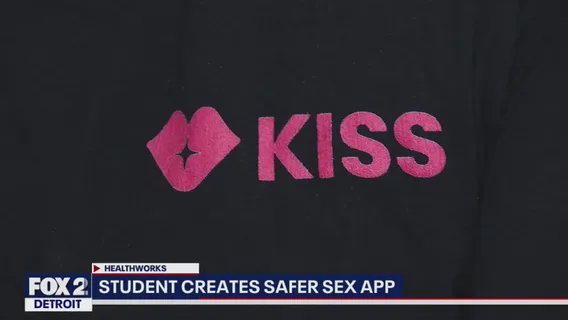 Student creates safer sex app