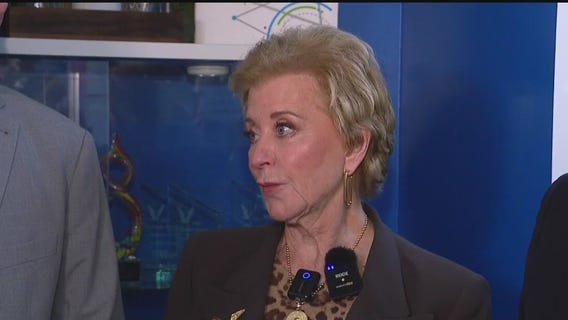 Secretary of Education tours Michigan charter school