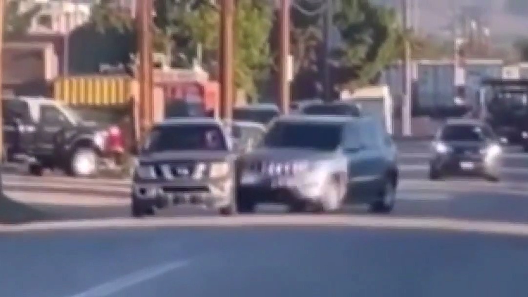 Road-rage incident involving ICE agent