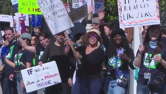 Kaiser Permanente workers strike for 2nd day