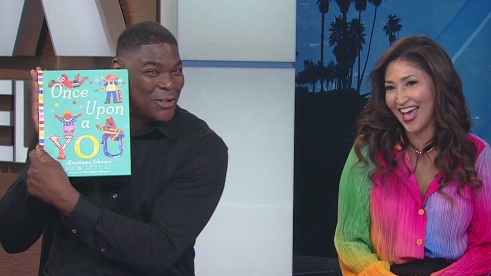 Keyshawn Johnson & Bettina Bush visit GDLA+