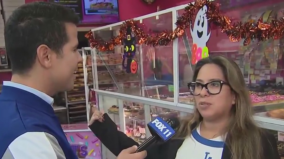 Dodger fever in Eagle Rock