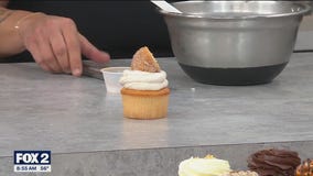 Bakehouse 46 whips up apple cider doughnut cupcakes