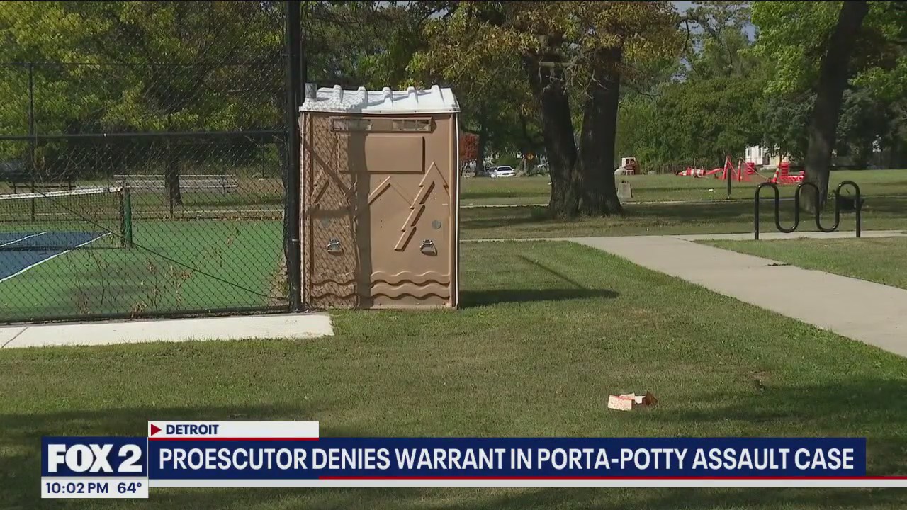 Prosecutors deny warrant request in porta-potty assault case
