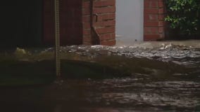 Water main bursts in Hollywood