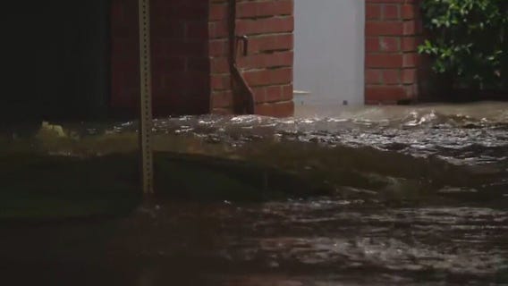 Water main bursts in Hollywood