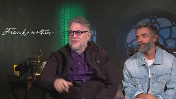 Guillermo del Toro, Oscar Isaac talk 'Frankenstein'