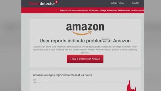 Amazon Web Services outage disrupts internet