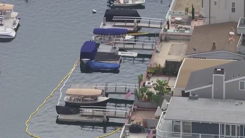 Methane gas evacuation in Newport Beach