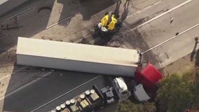 Several killed in Ontario 10 Freeway crash