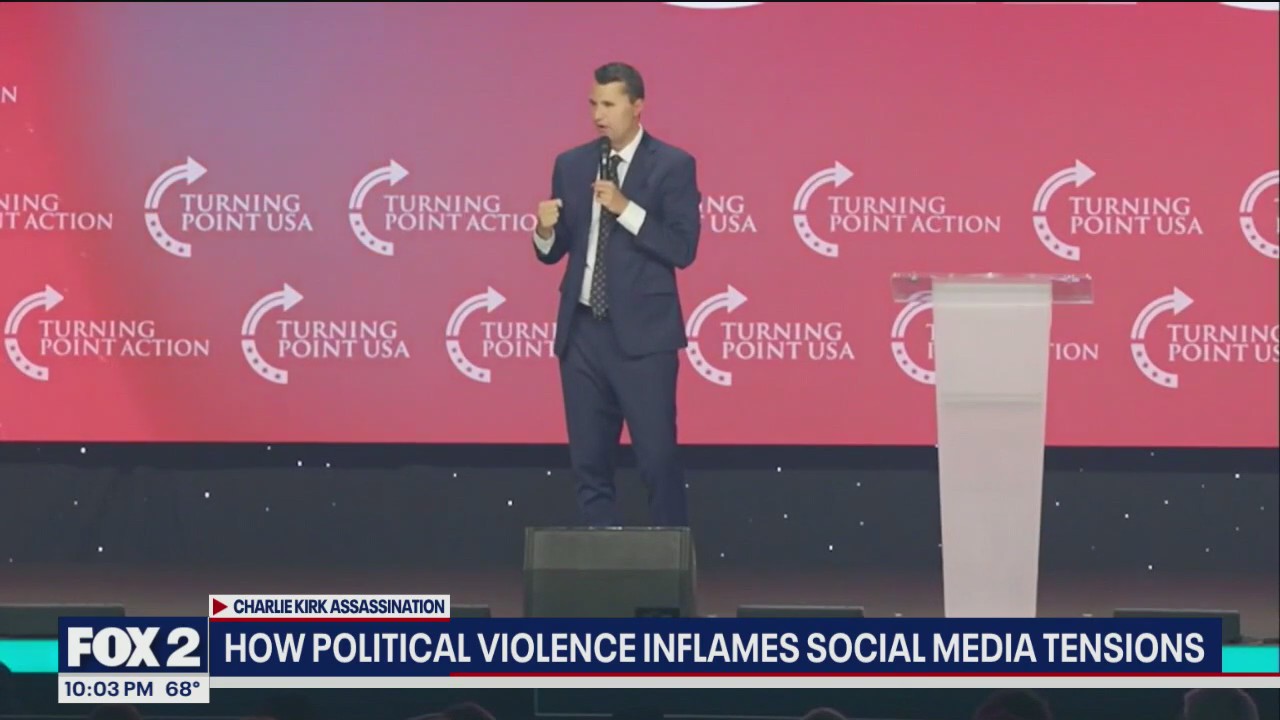 How political violence inflames social media tension