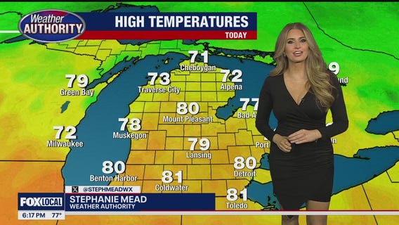 Stray Saturday shower