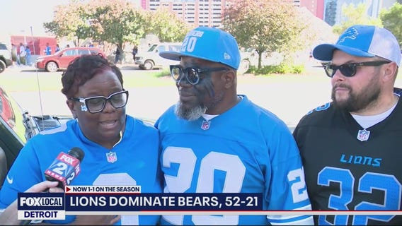 Fans celebrate Lions blowout of Bears, new information on Charlie Kirk murder, the weather and more