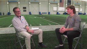Watch - Dan Miller goes one-on-one with Detroit Lions WR Isaac TeSlaa