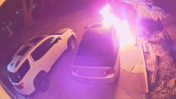 Detroit firebombing caught on camera