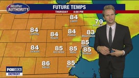 Late bit of summer heat before cold front