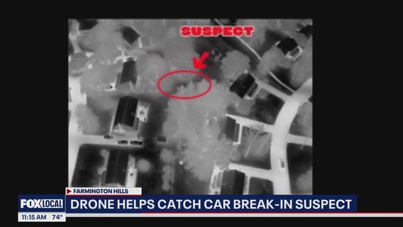 Farmington Hills Police Use Drone to Capture Suspect