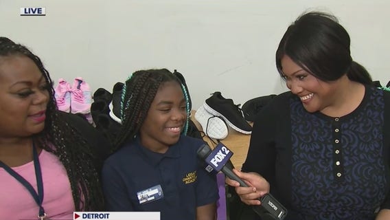 Deserving children get free new shoes from nonprofit