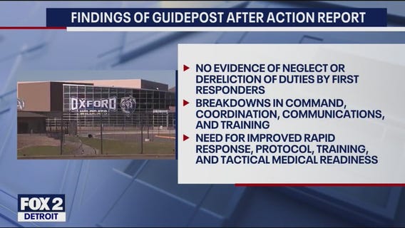 New report on Oxford school shooting response critiques first responders