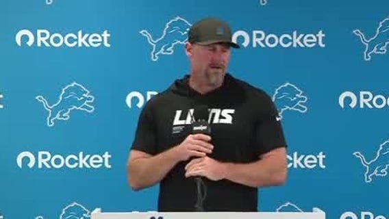 Dan Campbell talks Lions preparation for Ravens on MNF
