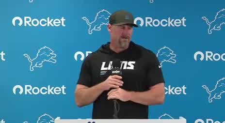 Dan Campbell talks Lions preparation for Ravens on MNF