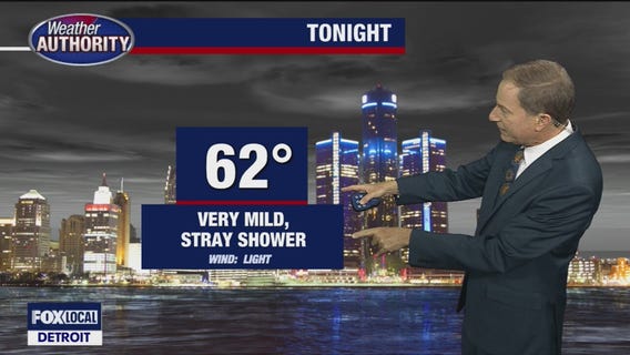 Rain overnight, cooler for Friday