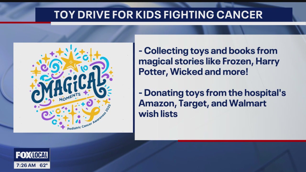Magical Moments: toy drive for kids fighting cancer