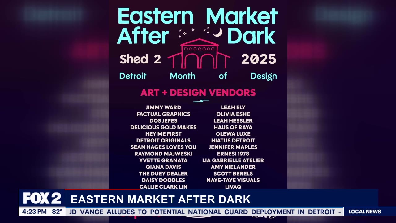 End of Summer events with Vibes Detroit