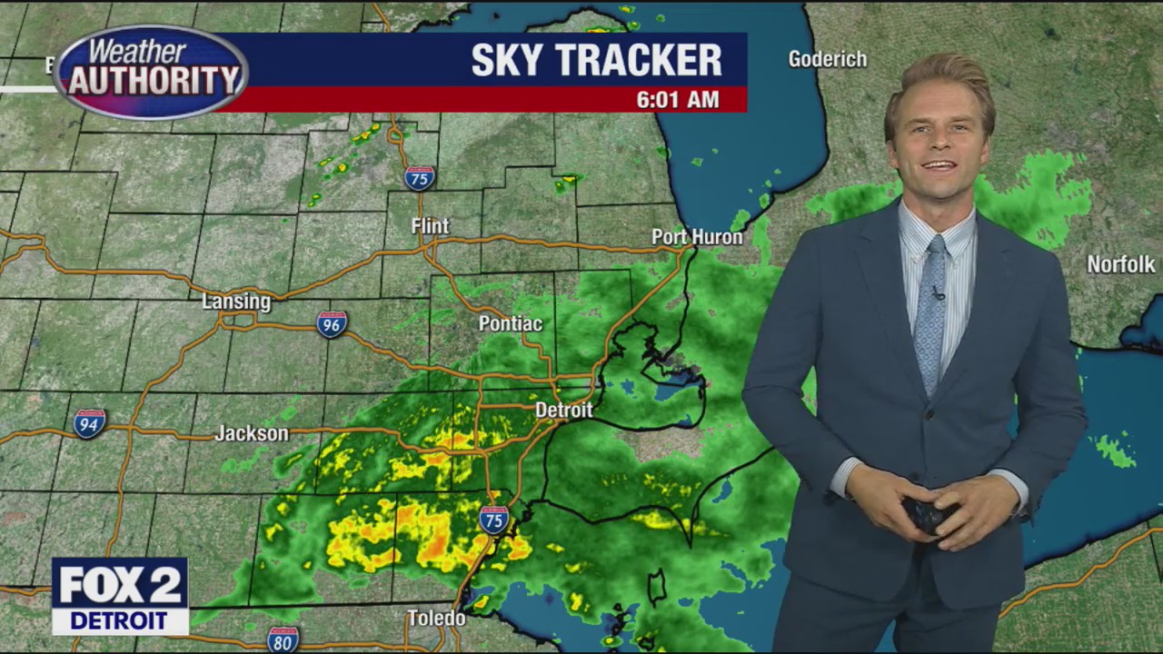 On and off rain expected all day | FOX 2 Detroit