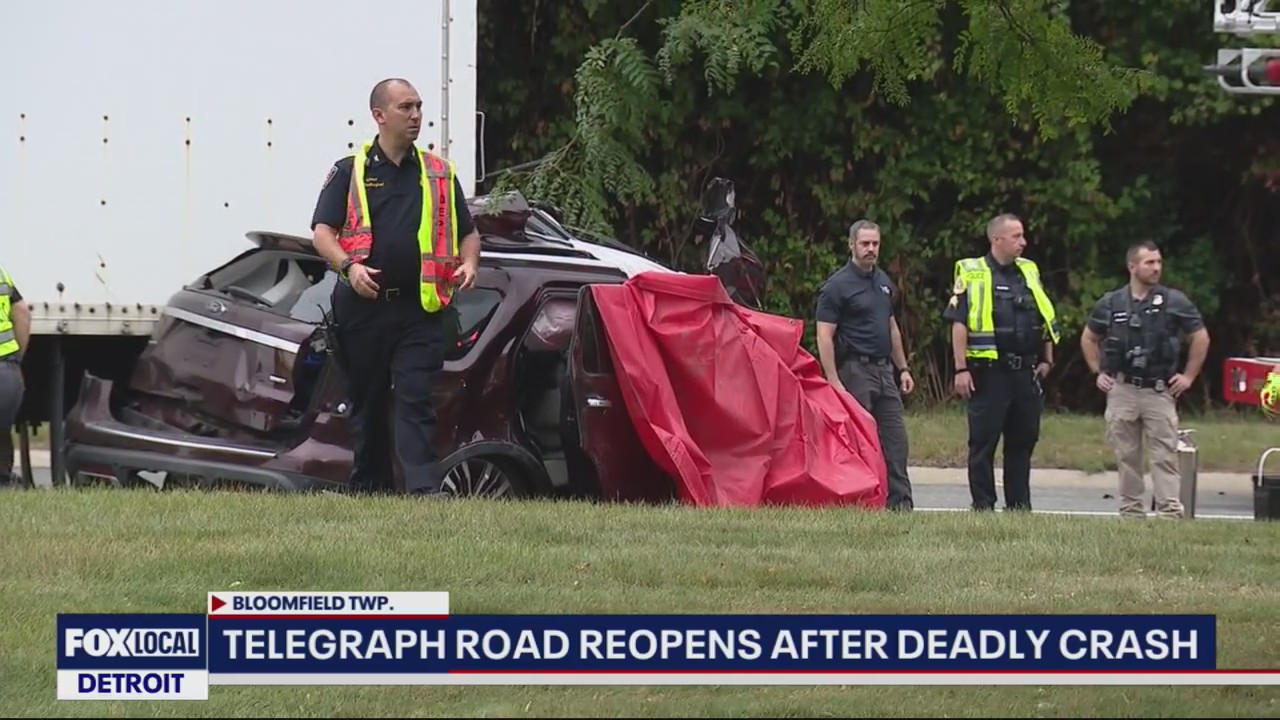 Deadly crash kills Detroit man on Telegraph at Long Lake | FOX 2