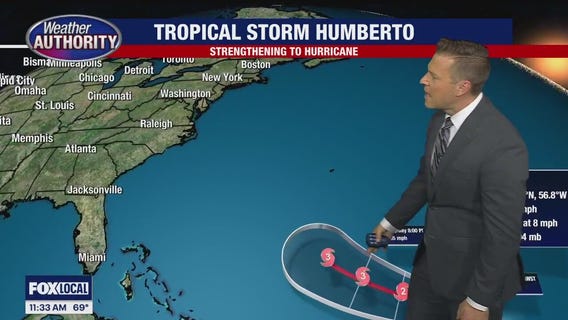 Some spotty showers are possible for some today