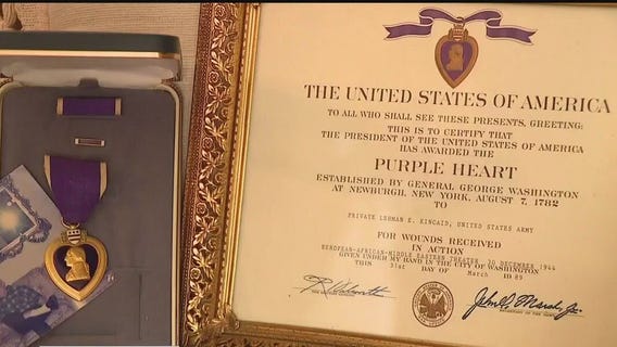 World War II medals returned to rightful owner
