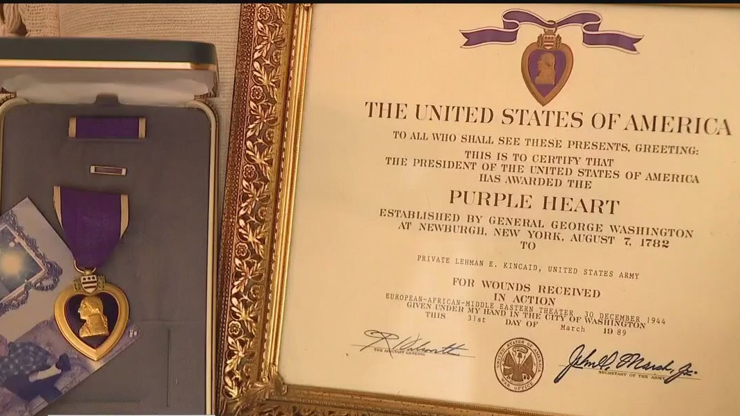 World War II medals returned to rightful owner