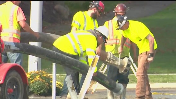 Crews expect to be working on Novi water main break for days