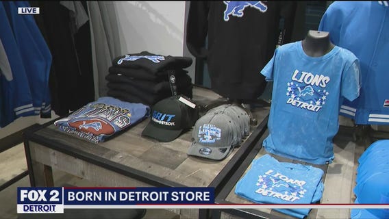 Lions Swag at Born in Detroit