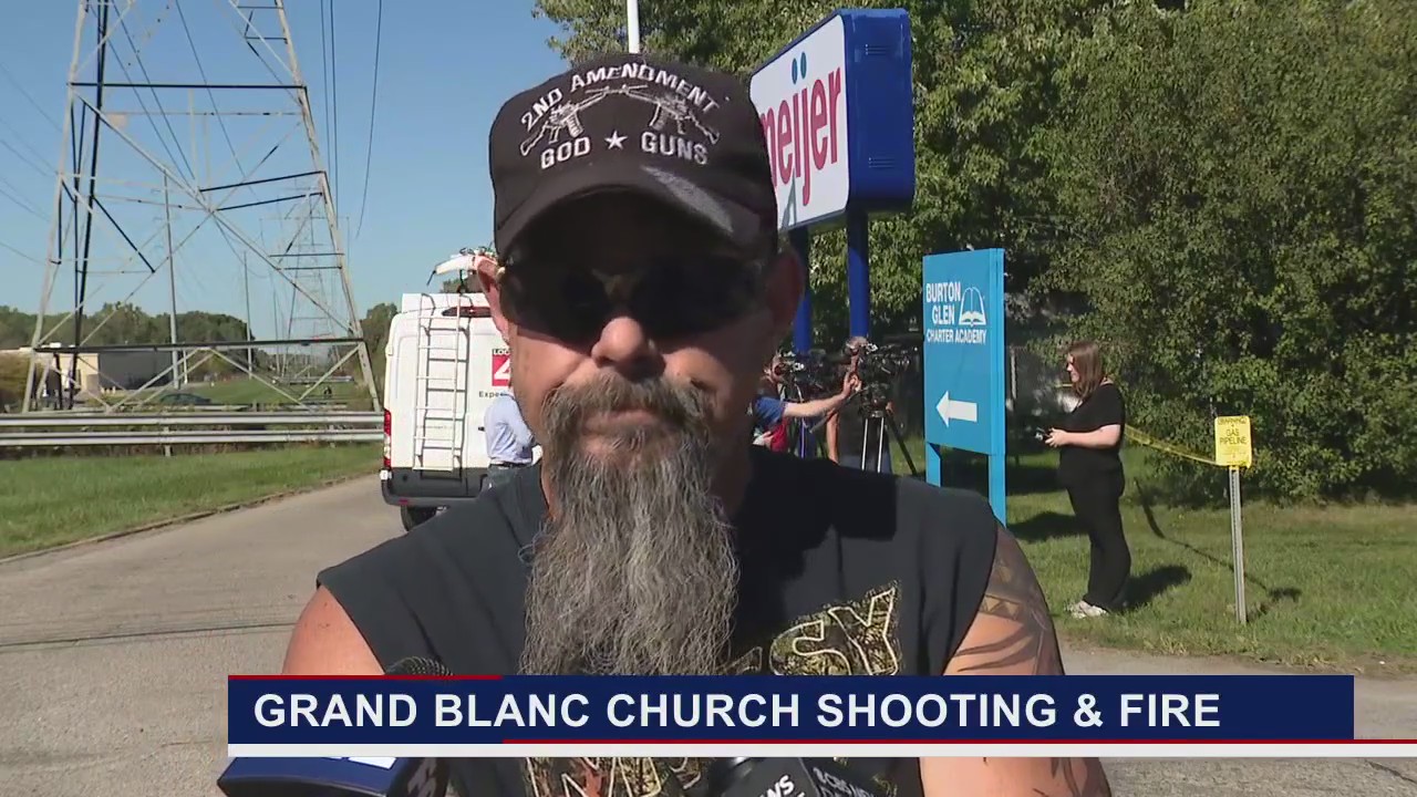 Burton man says shooter believed to be military vet, 'this has to stop'
