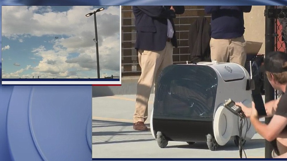 Urban drone testing in Detroit