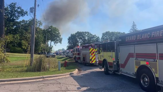 Genesee County Fire respond to blaze at scene of church shooting