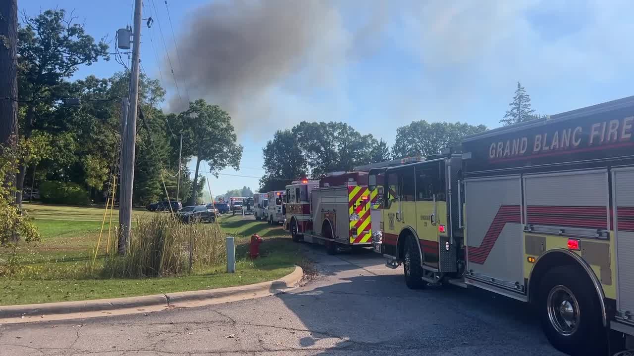 Genesee County Fire respond to blaze at scene of church shooting