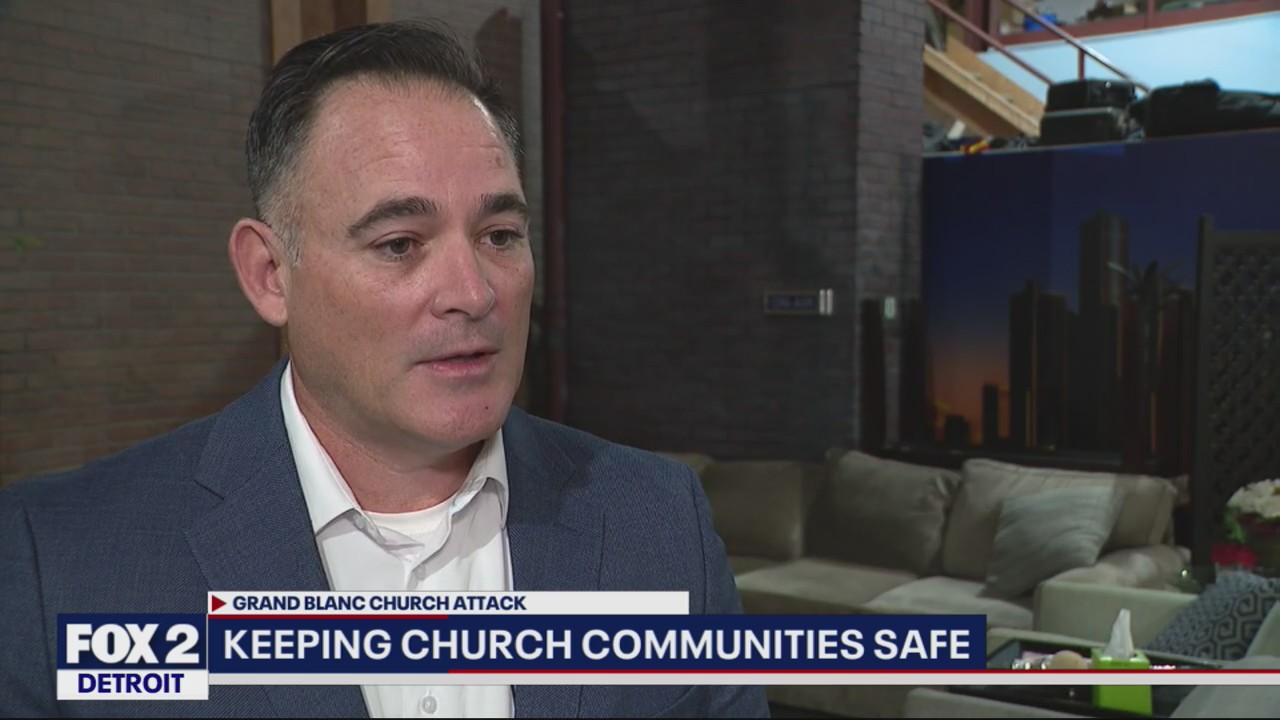 Security expert talks about protecting soft targets like churches from attacks