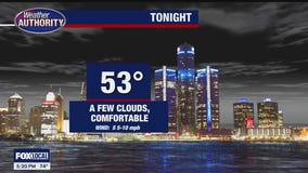 Mostly sunny and warmer for Friday