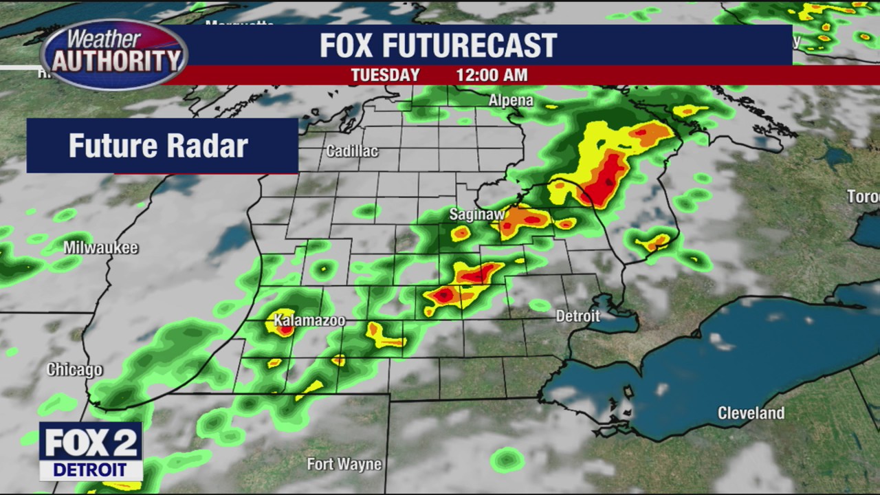 Cooler fall-like temps begin for Tuesday