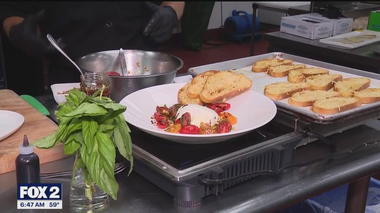 Burrata with Seasonal Tomatoes and Honey
