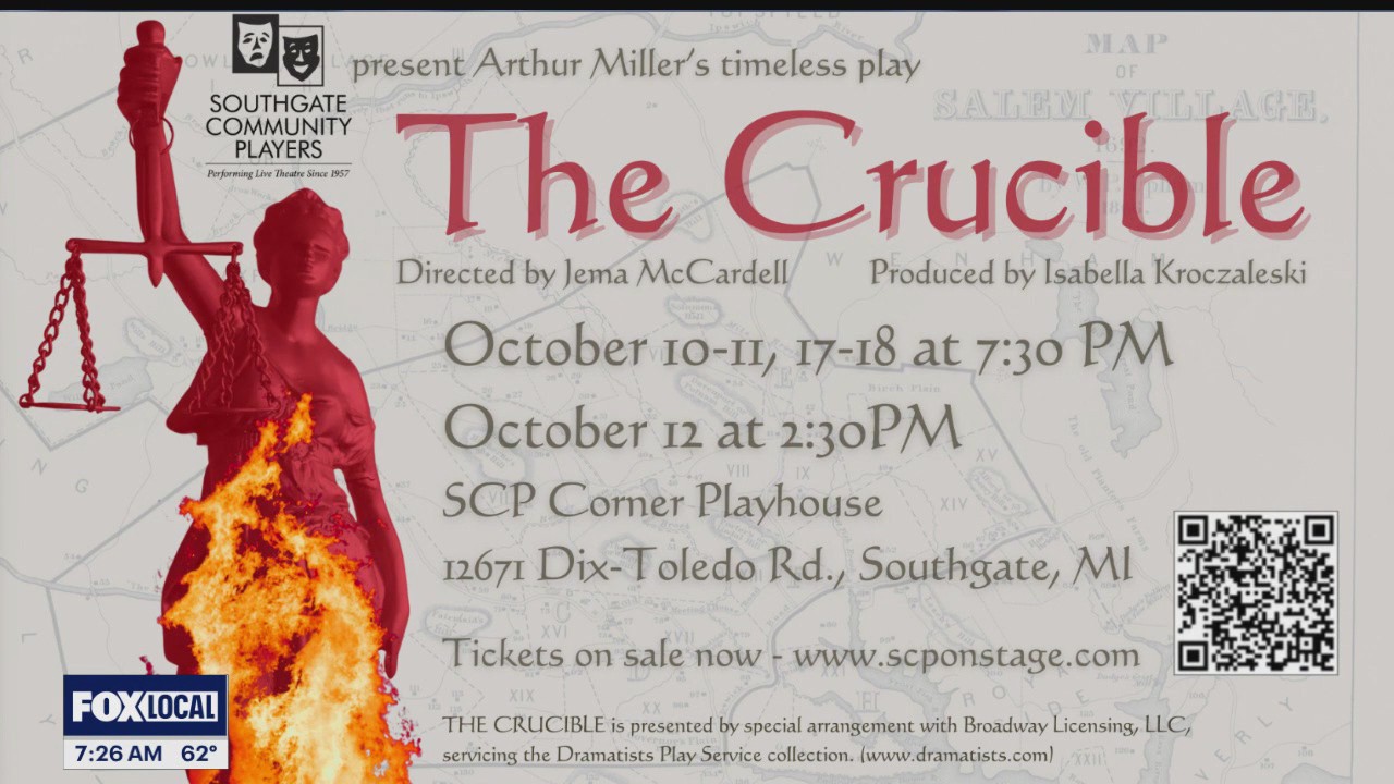 Southgate Community Players present The Crucible