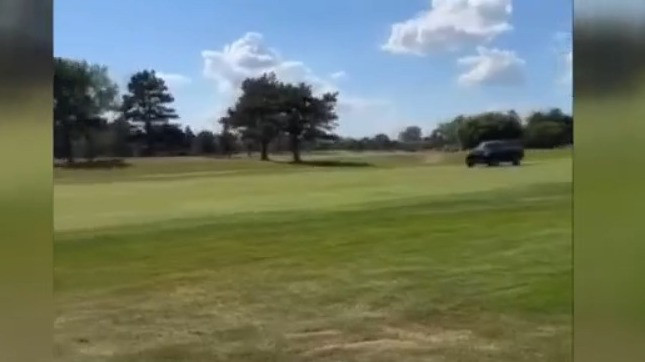 Harrison Township residents confront suspect during police chase